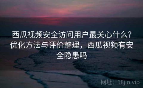 西瓜视频安全访问用户最关心什么？优化方法与评价整理，西瓜视频有安全隐患吗