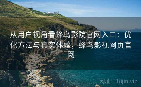 从用户视角看蜂鸟影院官网入口：优化方法与真实体验，蜂鸟影视网页官网