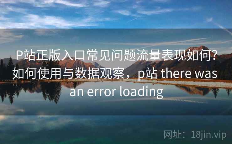 P站正版入口常见问题流量表现如何？如何使用与数据观察，p站 there was an error loading