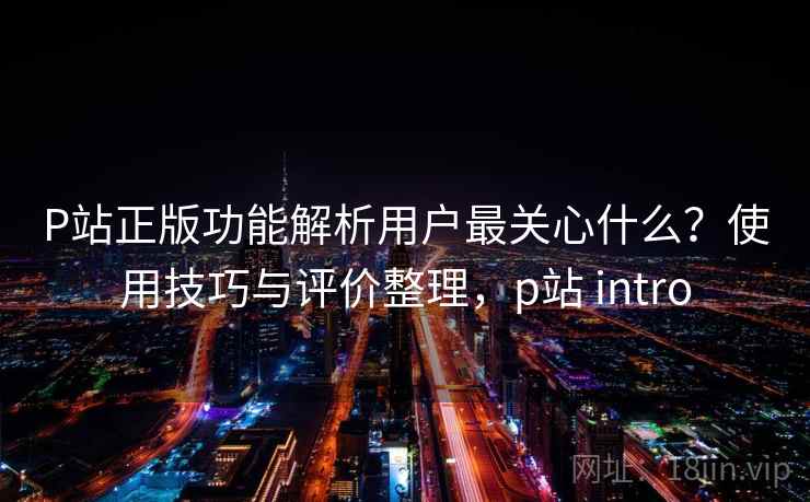 P站正版功能解析用户最关心什么？使用技巧与评价整理，p站 intro