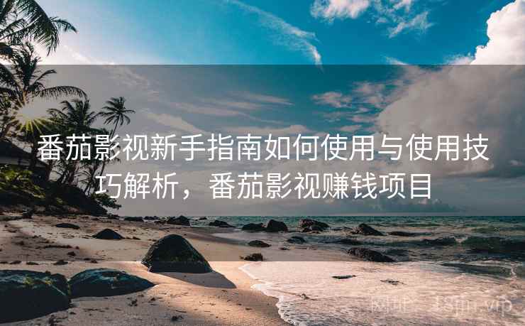 番茄影视新手指南如何使用与使用技巧解析，番茄影视赚钱项目