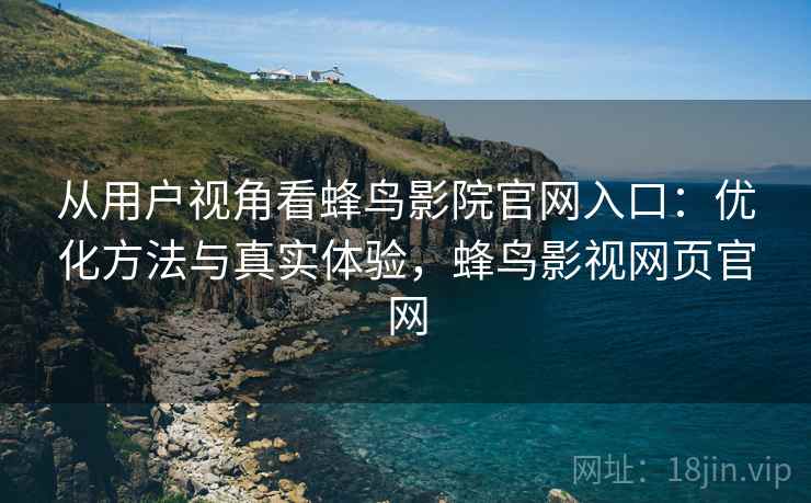 从用户视角看蜂鸟影院官网入口：优化方法与真实体验，蜂鸟影视网页官网