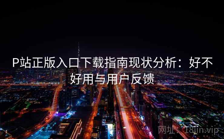P站正版入口下载指南现状分析：好不好用与用户反馈