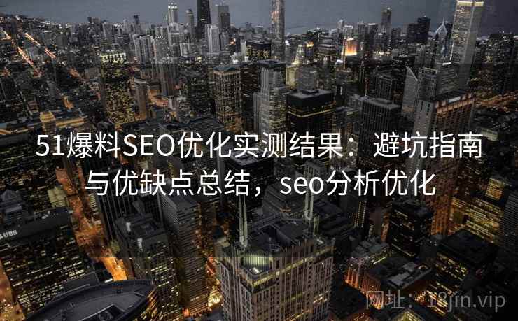 51爆料SEO优化实测结果：避坑指南与优缺点总结，seo分析优化