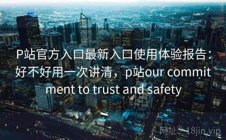P站官方入口最新入口使用体验报告：好不好用一次讲清，p站our commitment to trust and safety